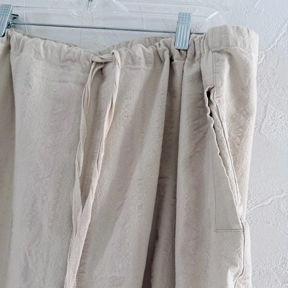 Free People Celine Slouchy Capri Pants - sz L - Picture 3 of 6
